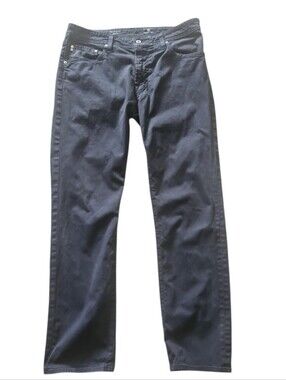 AG Adriano Goldschmied Men's The Graduate Tailored Leg Navy 34x32 Pants
